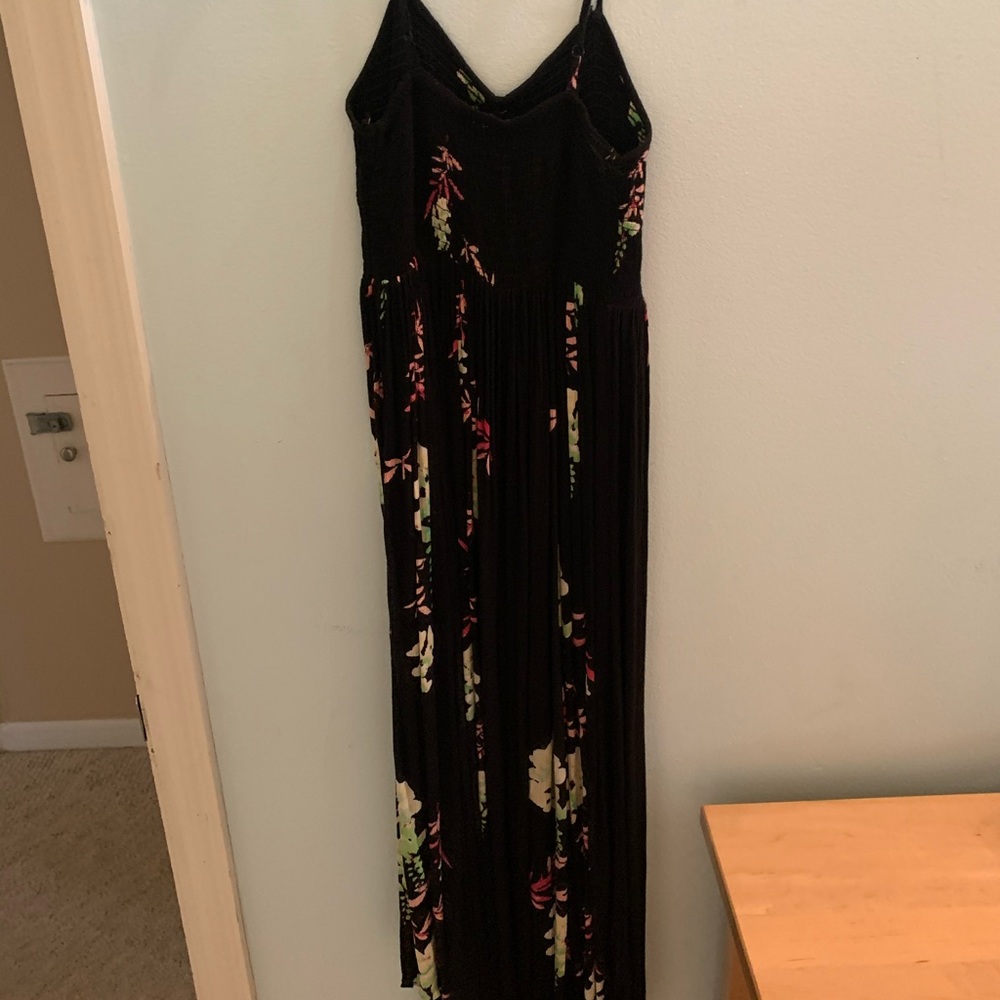 Black maxi free people dress size S